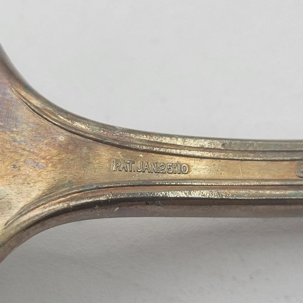 ANTIQUE Oxford Silver Company‎ Garland Pattern Serving Set Circa 1910